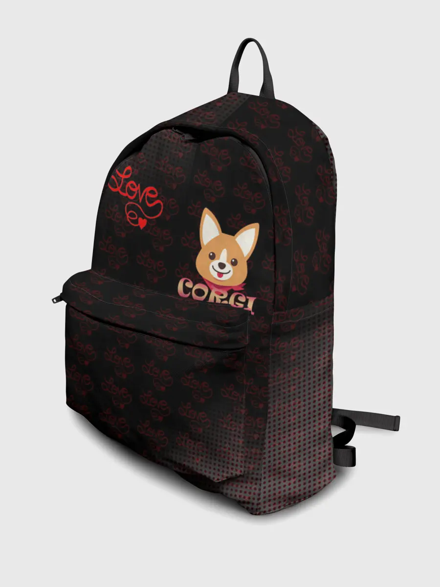 Рюкзак джинсовый / Корги