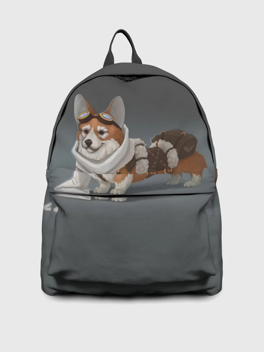 Рюкзак джинсовый / КОРГИ ПИЛОТ