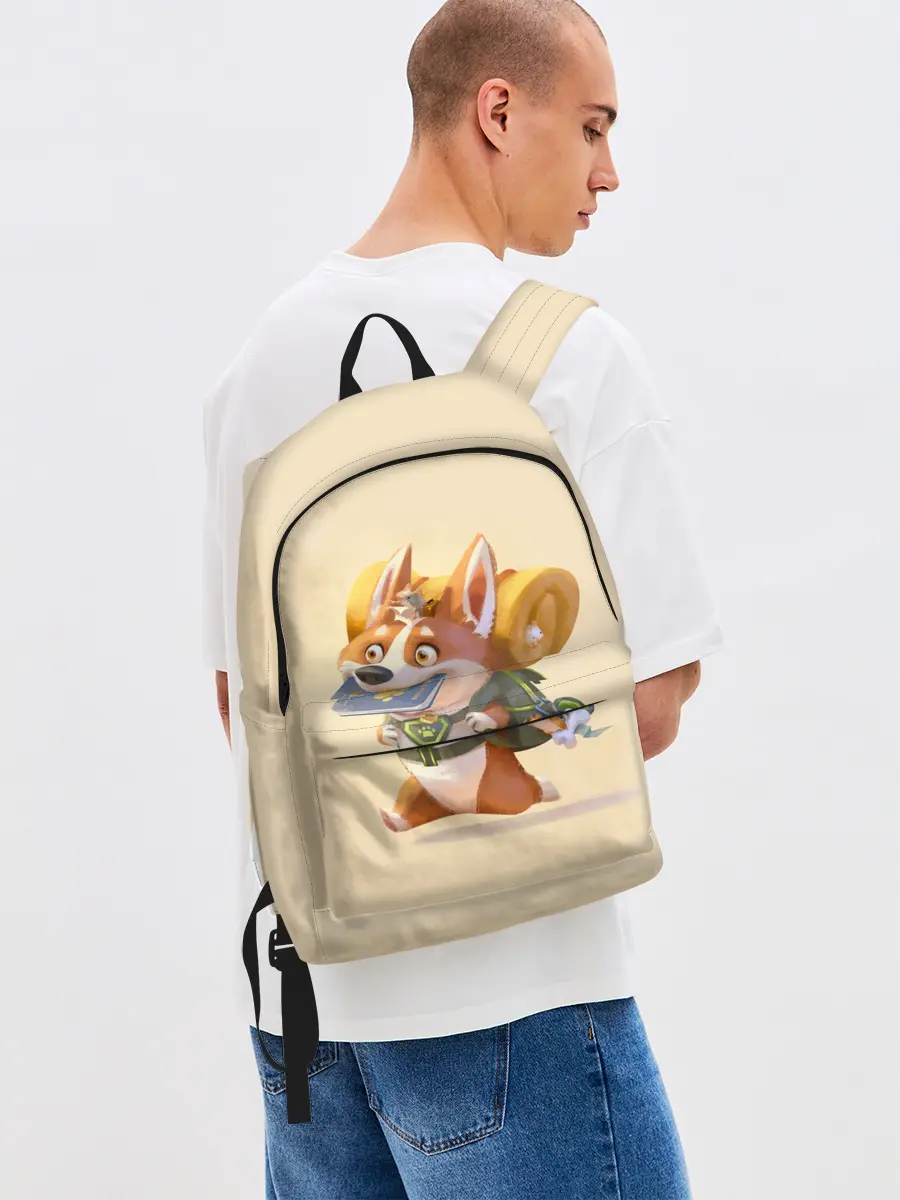 Рюкзак джинсовый / КОРГИ ПУТЕШЕСТВЕННИК