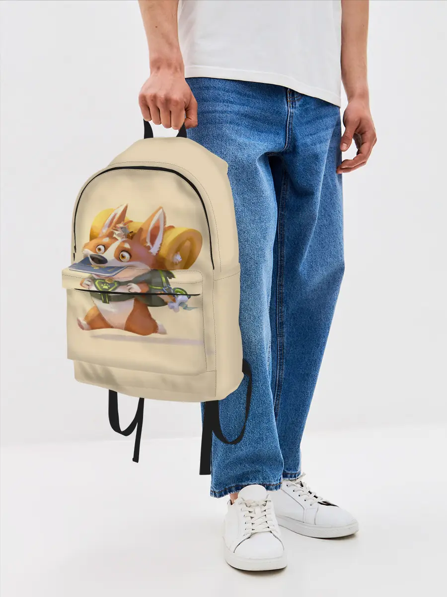 Рюкзак джинсовый / КОРГИ ПУТЕШЕСТВЕННИК