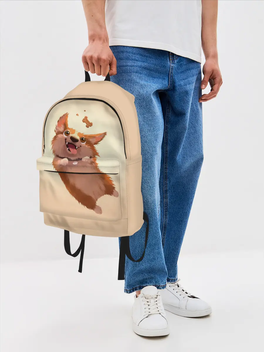 Рюкзак джинсовый / КОРГИ