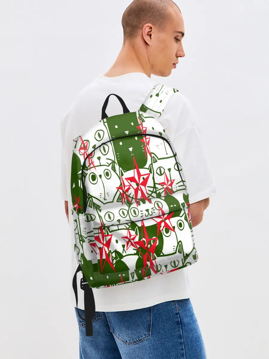 Рюкзак джинсовый / КИСЫ