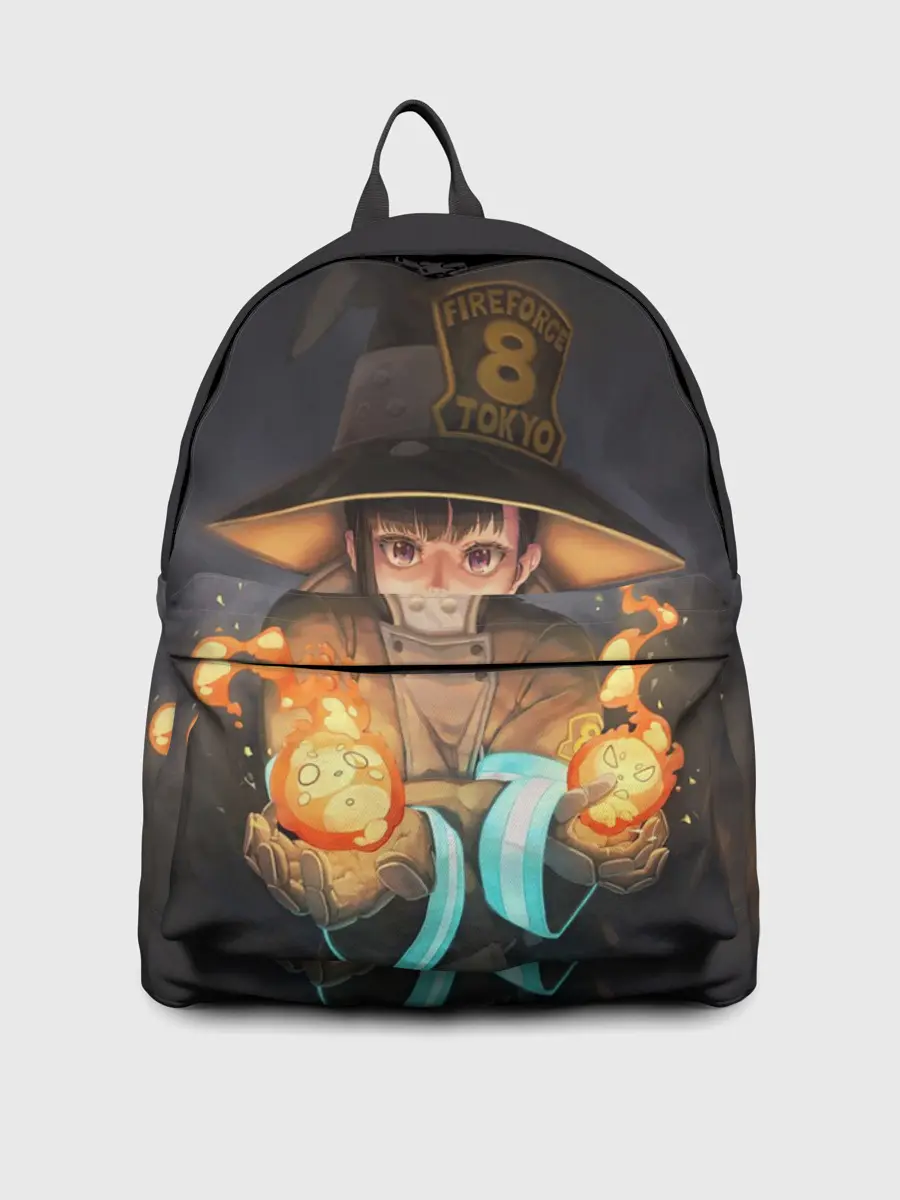 Рюкзак джинсовый / enenno shouboutai Fire Force