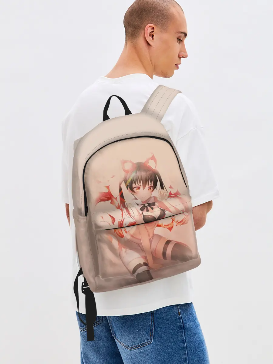 Рюкзак джинсовый / Пламенная бригада пожарных