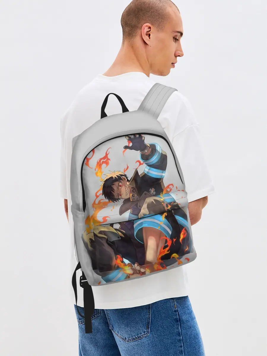 Рюкзак джинсовый / FireForce