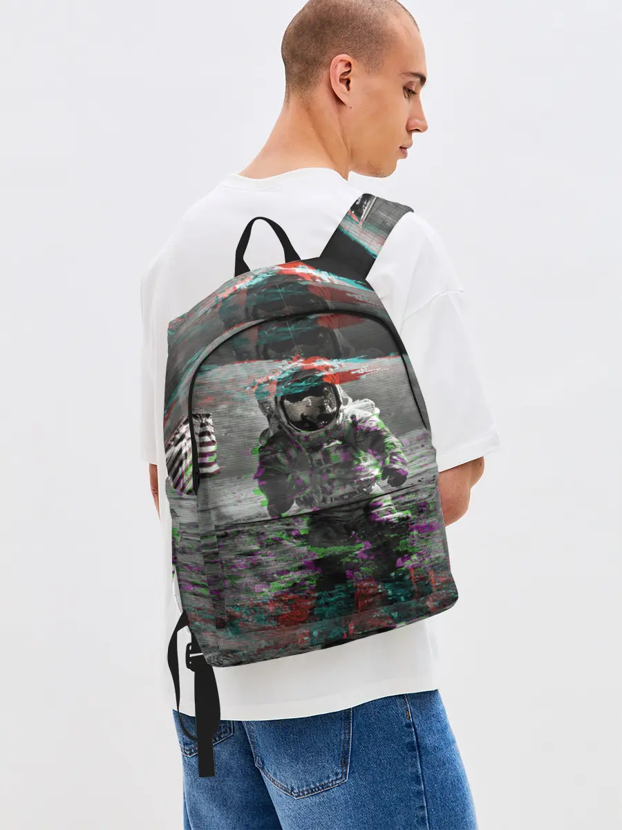 Рюкзак джинсовый / Космонавт