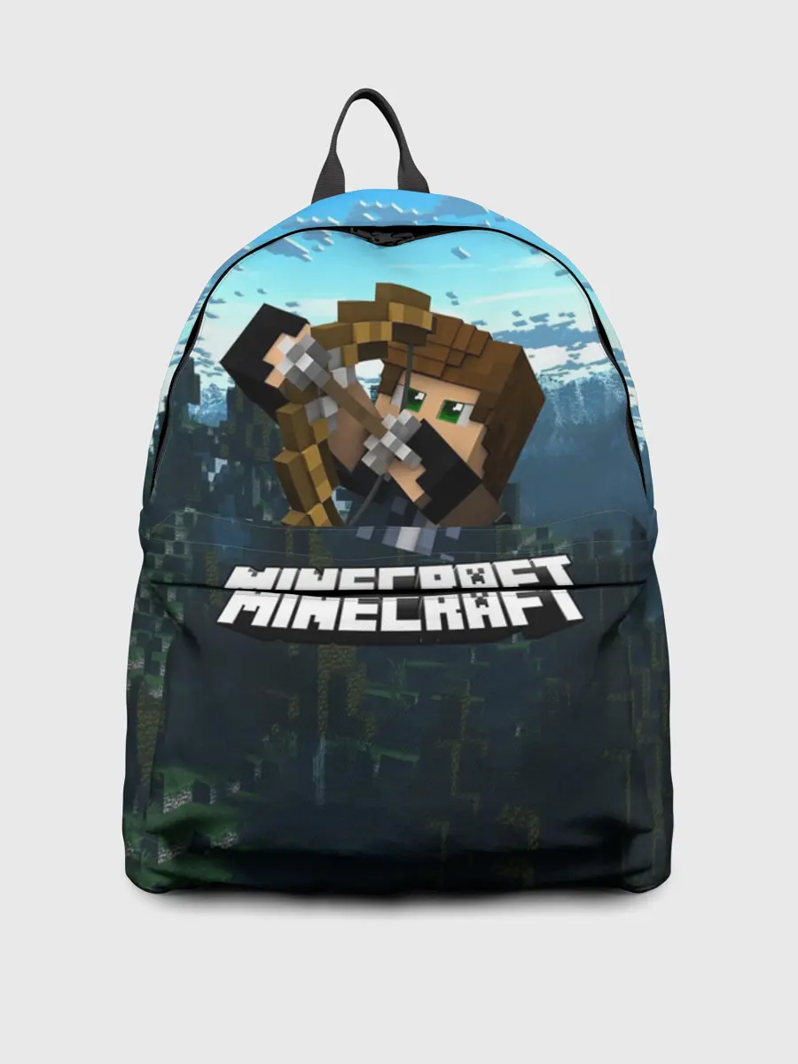 Рюкзак джинсовый / Minecraft / Майнкрафт