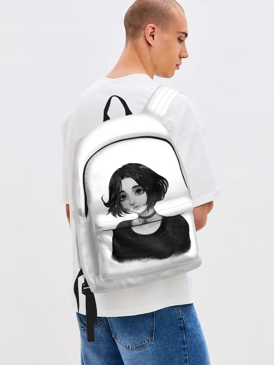 Рюкзак джинсовый / Девушка Думер