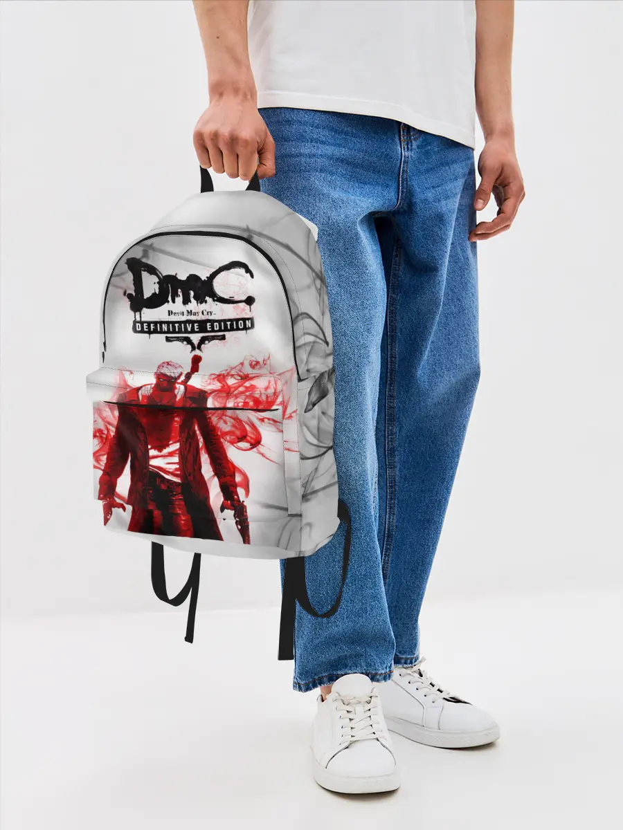 Рюкзак джинсовый / devil may cry