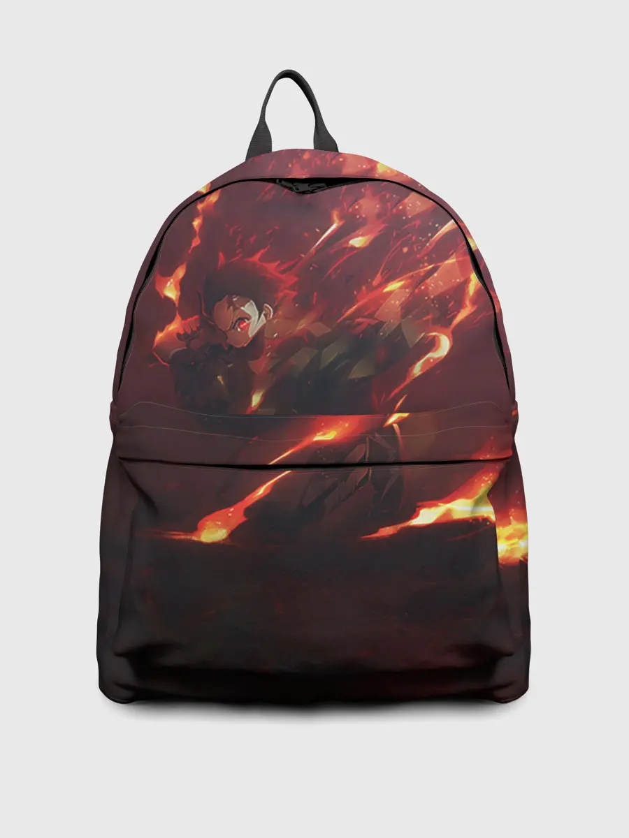 Рюкзак джинсовый / Танджиро Камадо