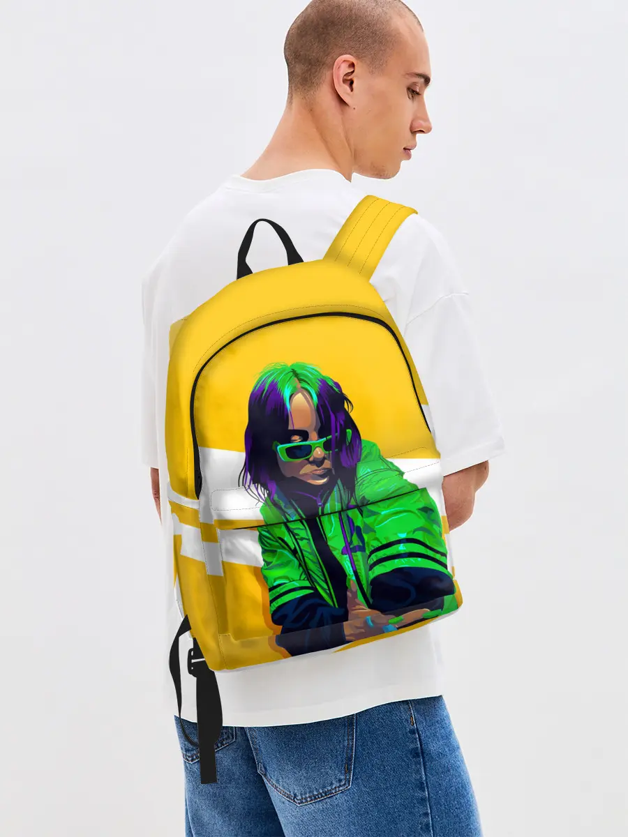 Рюкзак джинсовый / Green Eilish