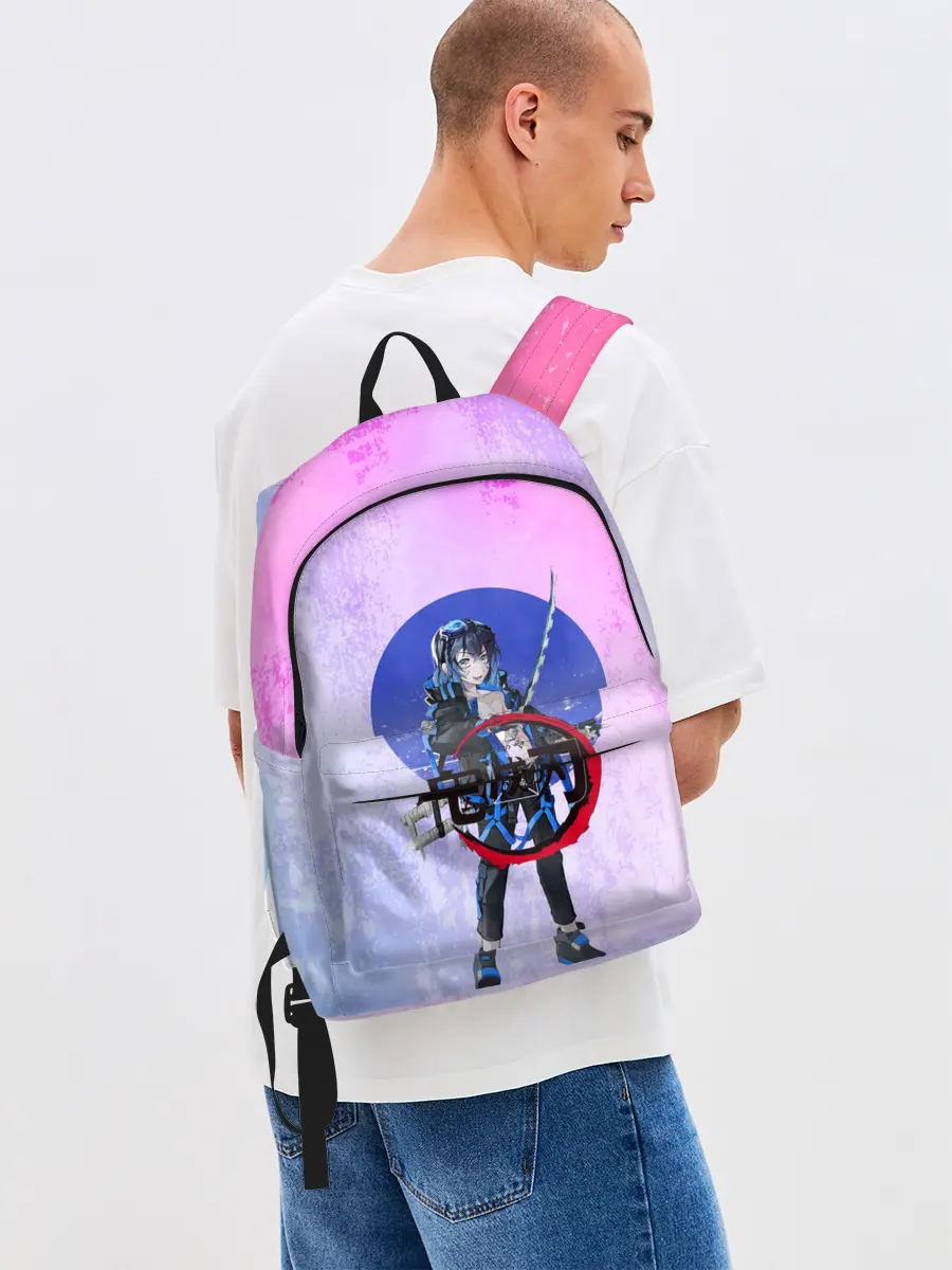 Рюкзак джинсовый / Клинок рассекающий демонов