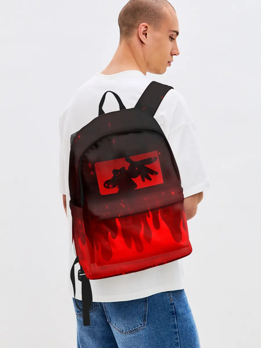 Рюкзак джинсовый / LIMP BIZKIT