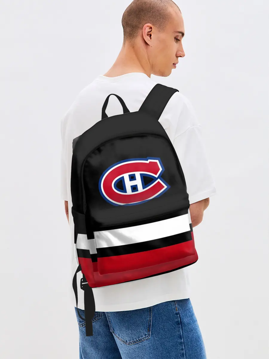 Рюкзак джинсовый / Монреаль Канадиенс