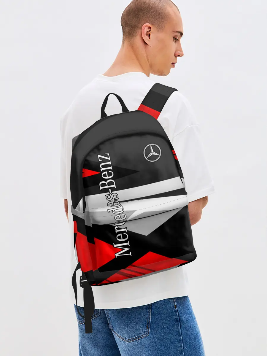 Рюкзак джинсовый / Mercedes-Benz