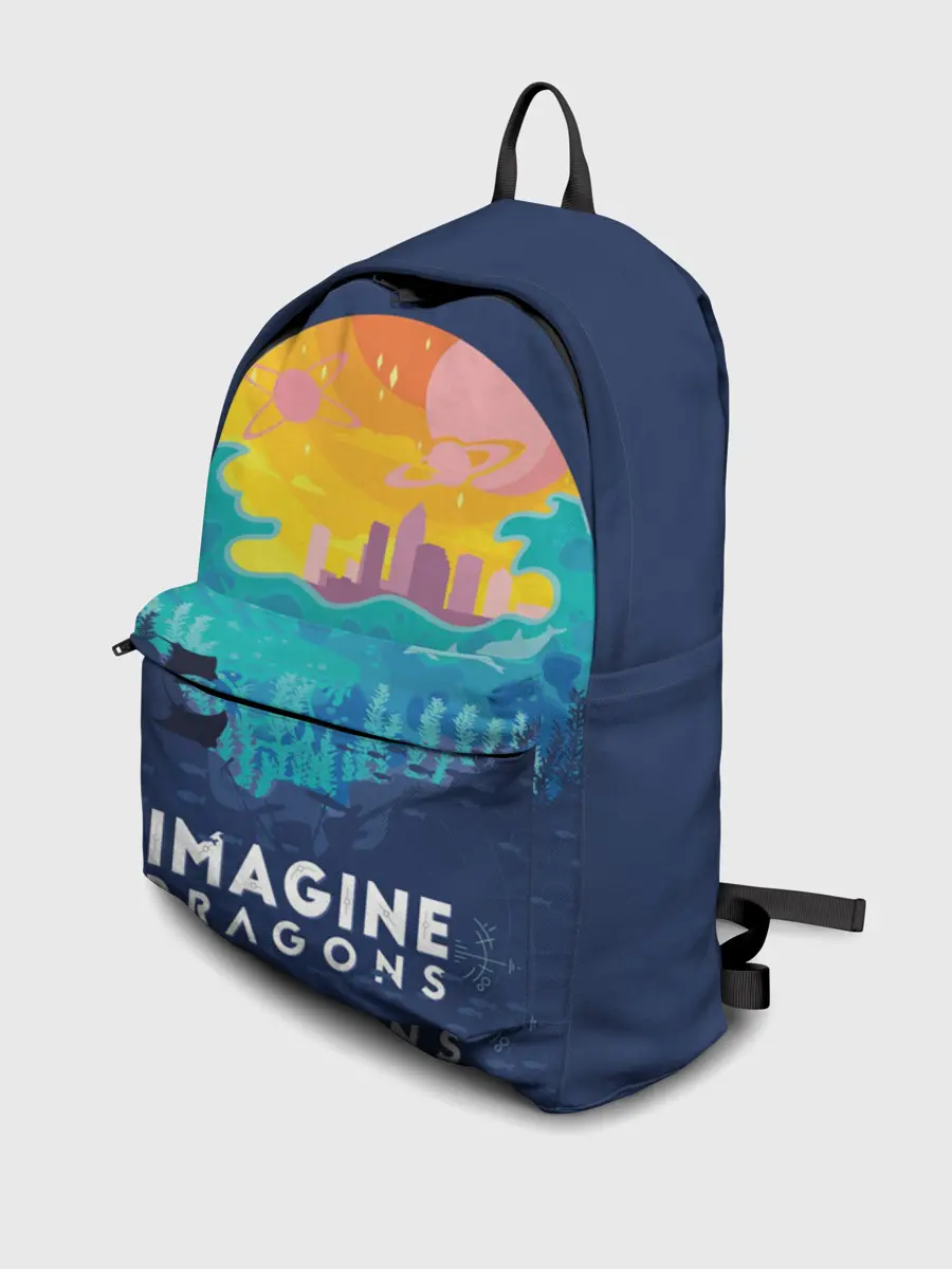 Рюкзак джинсовый / Imagine Dragons