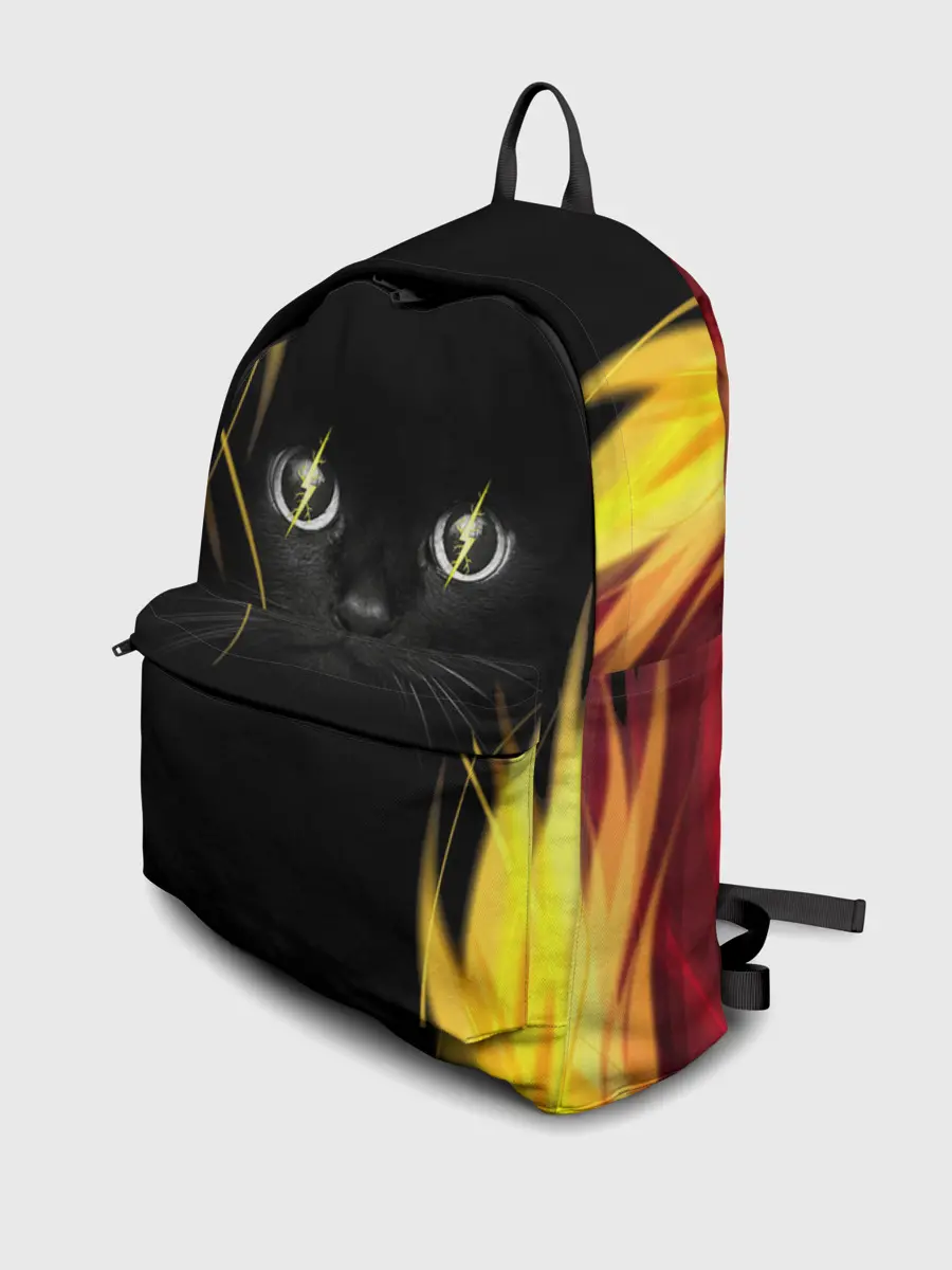 Рюкзак джинсовый / Грозовой кошак