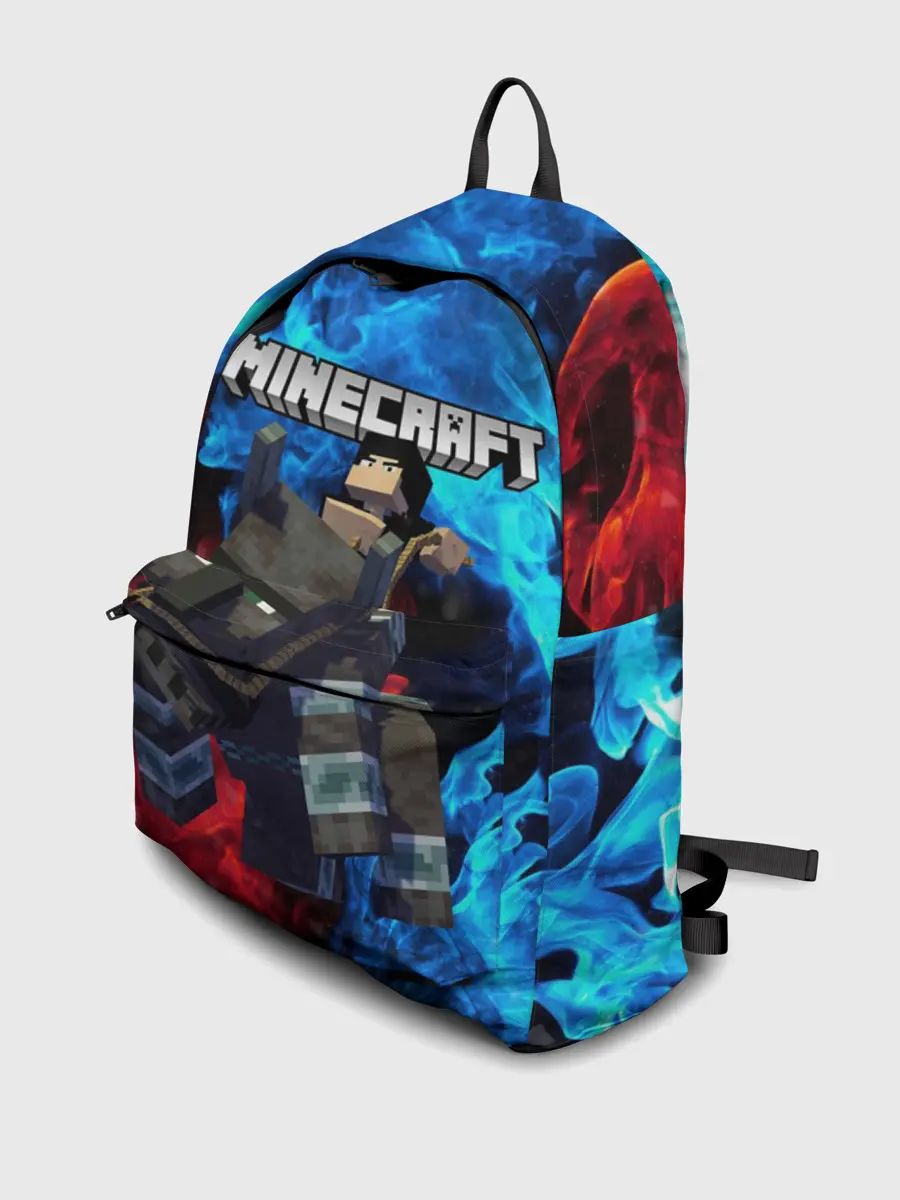 Рюкзак джинсовый / Minecraft / Майнкрафт