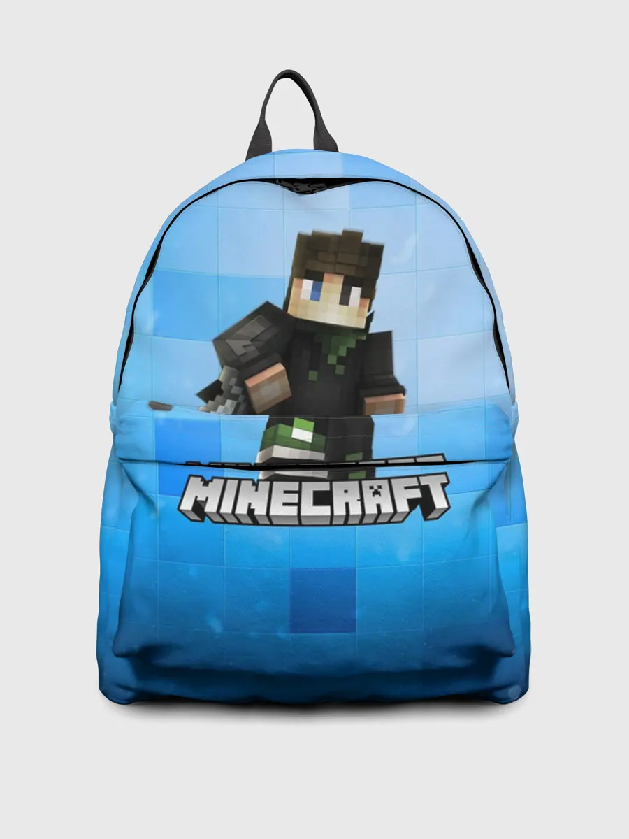 Рюкзак джинсовый / Minecraft / Майнкрафт