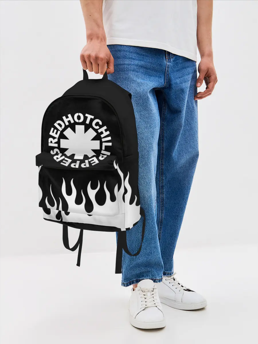 Рюкзак джинсовый / Red Hot Chili Peppers