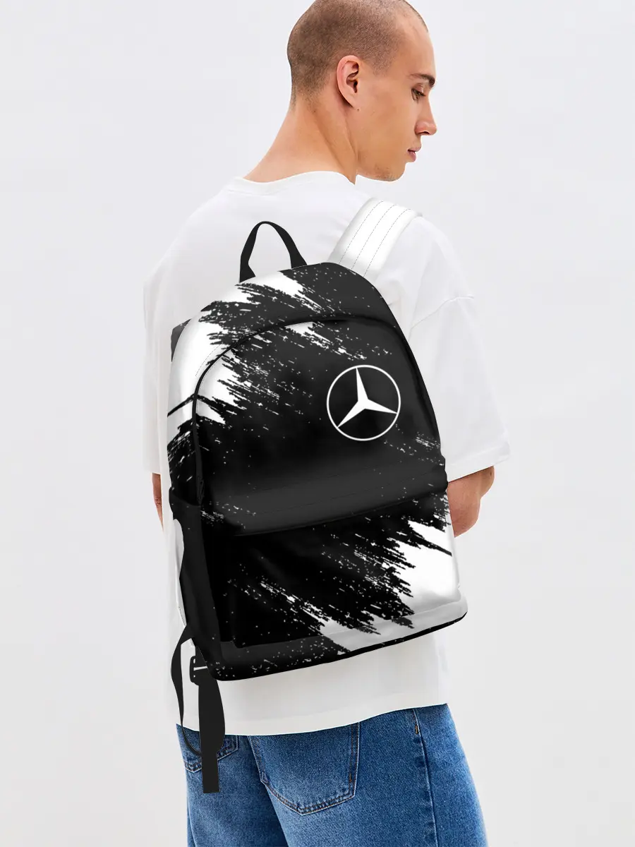 Рюкзак джинсовый / MERCEDES | МЕРСЕДЕС
