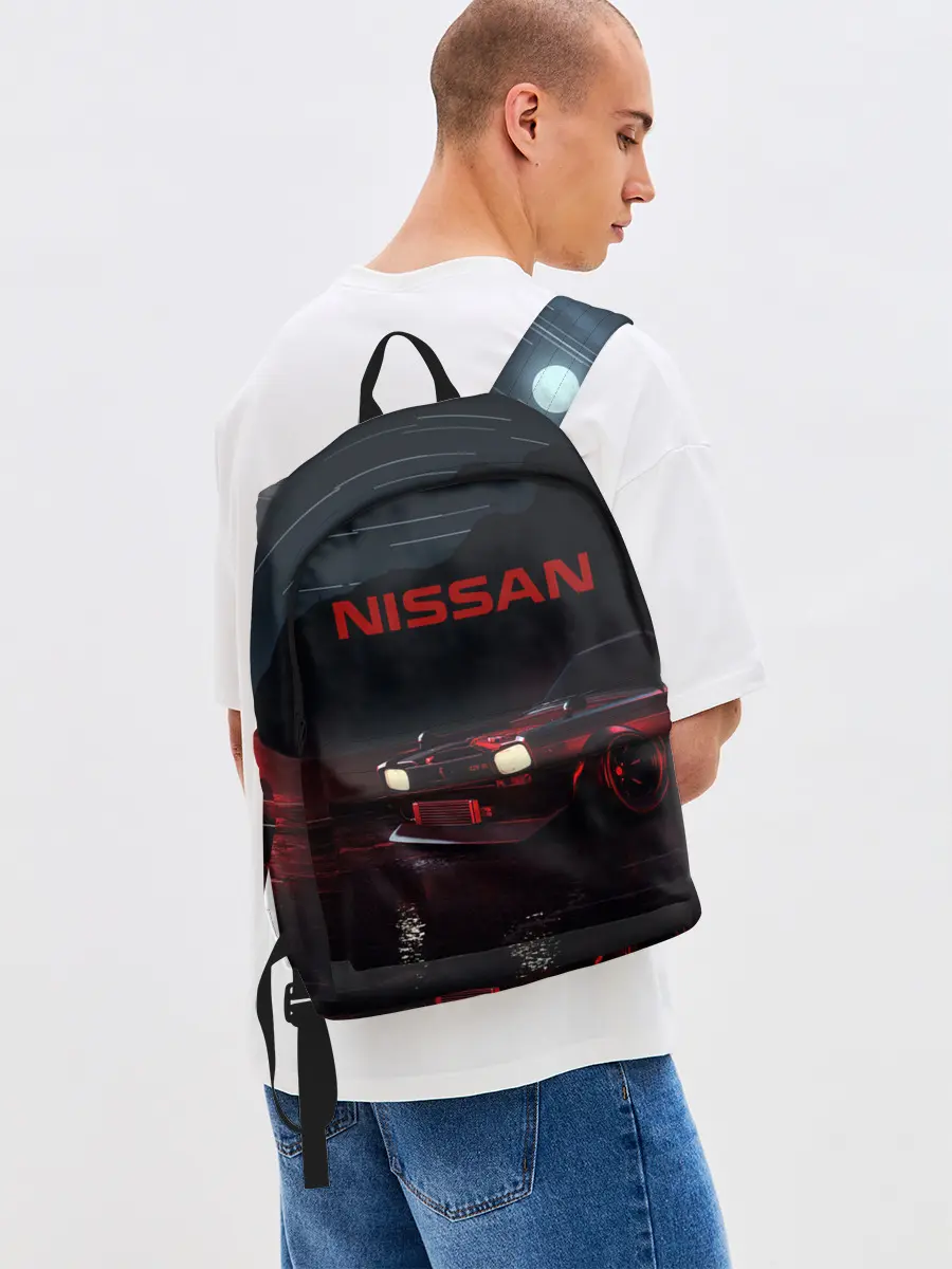 Рюкзак джинсовый / NISSAN | НИССАН