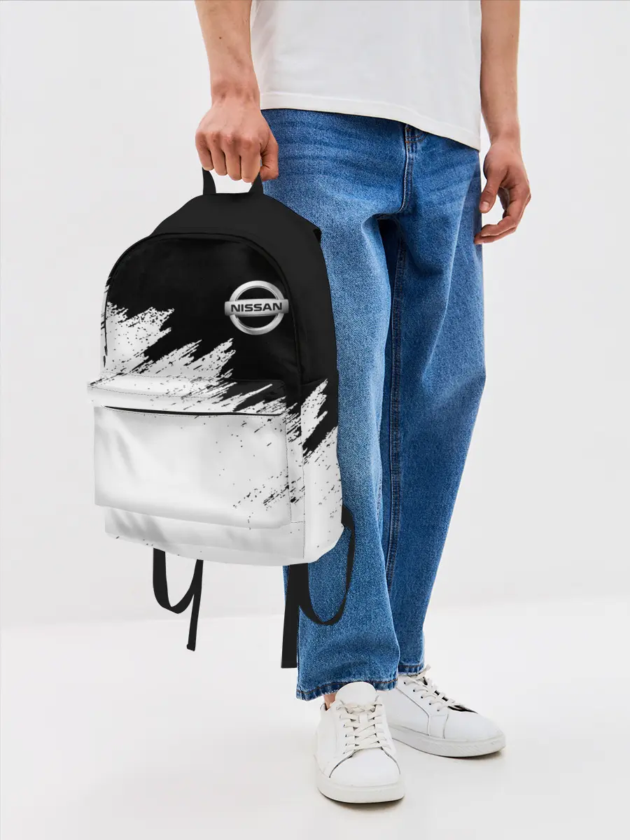 Рюкзак джинсовый / NISSAN | НИССАН