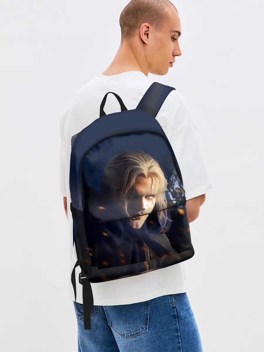 Рюкзак джинсовый / ВЕДЬМАК