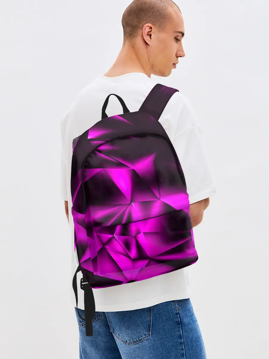 Рюкзак джинсовый / НЕОНОВАЯ ТЕКСТУРА