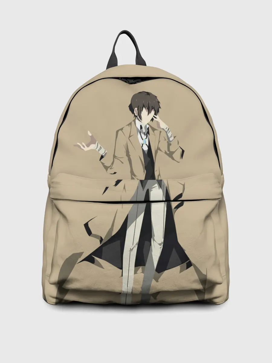 Рюкзак джинсовый / Осаму шагает