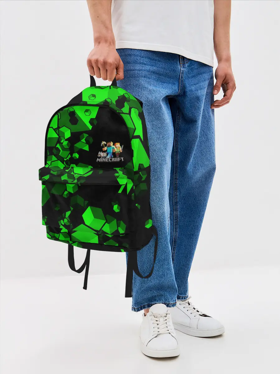 Рюкзак джинсовый / MINECRAFT