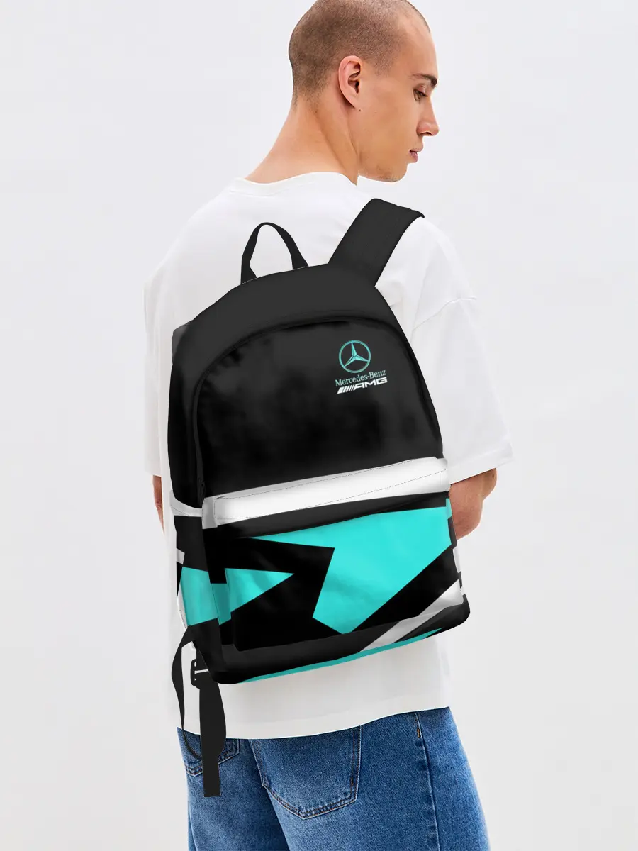 Рюкзак джинсовый / Mercedes-AMG