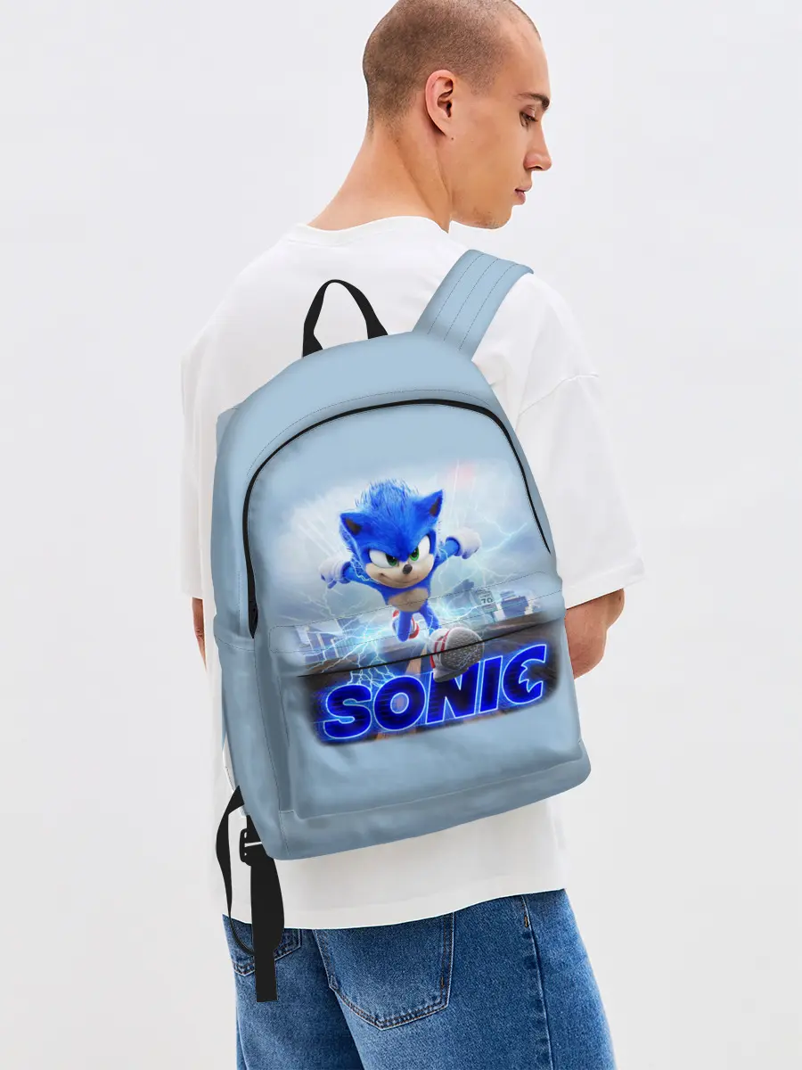Рюкзак джинсовый / SONIC
