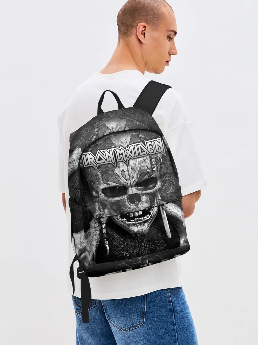 Рюкзак джинсовый / IRON MAIDEN | АЙРОН МАЙДЕН