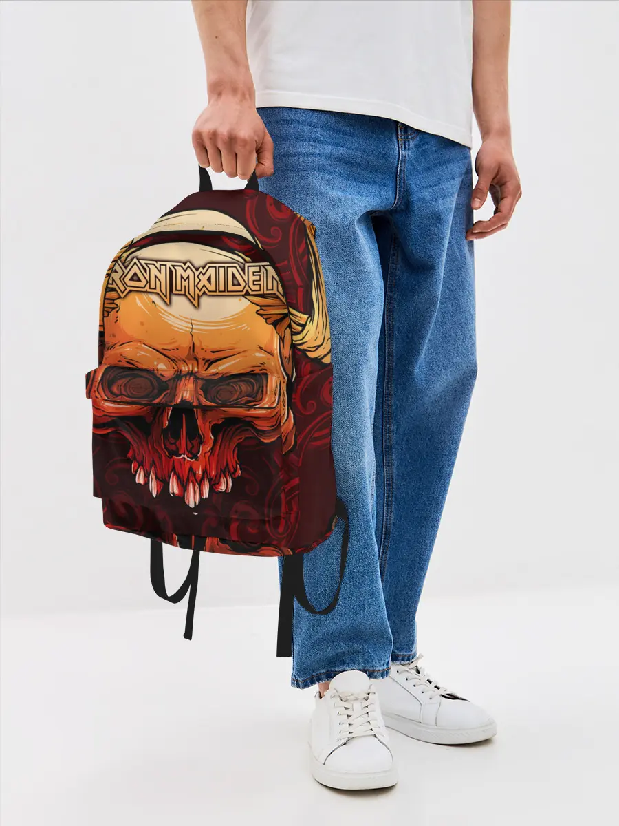 Рюкзак джинсовый / Iron Maiden