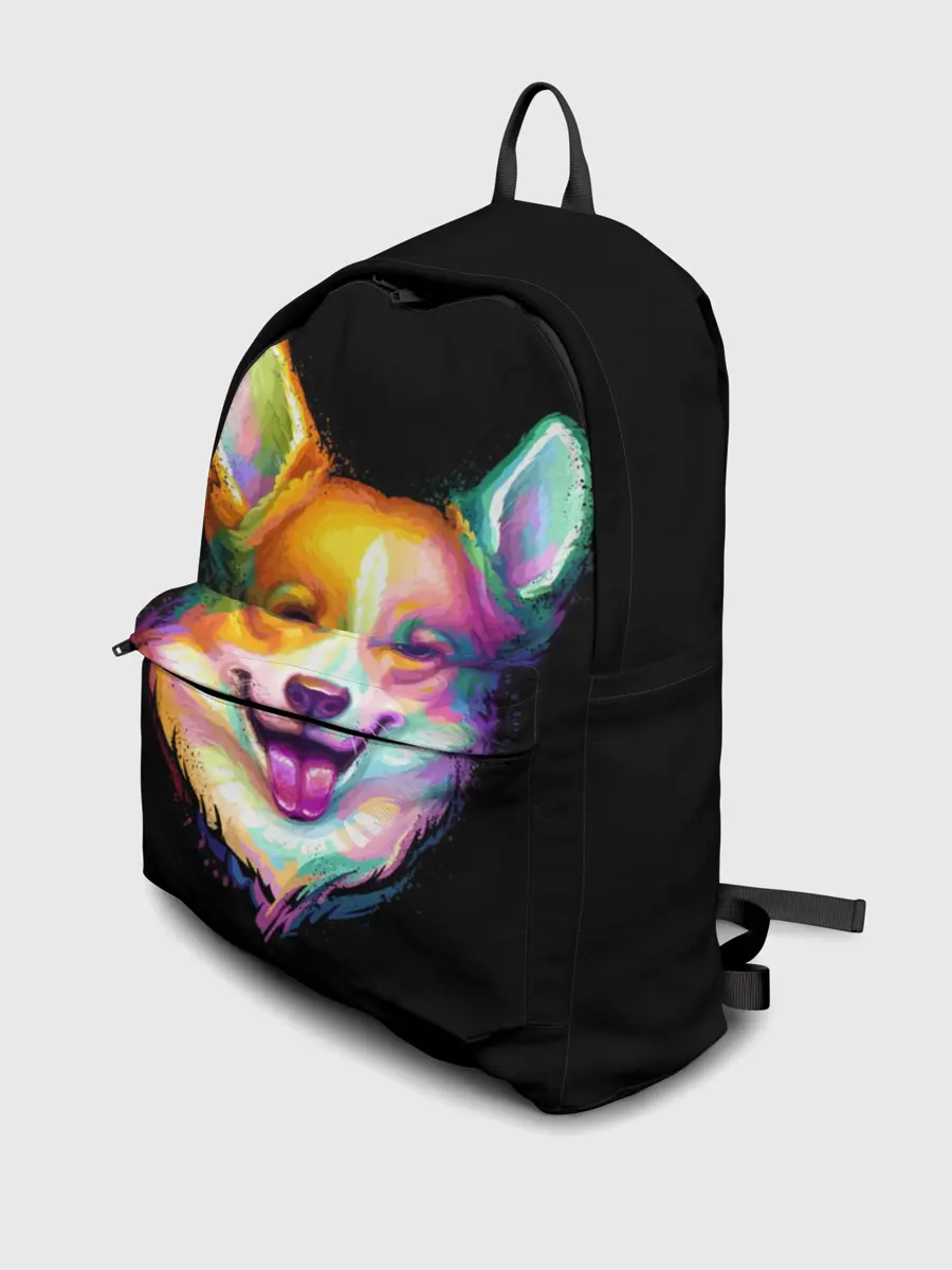 Рюкзак джинсовый / Корги