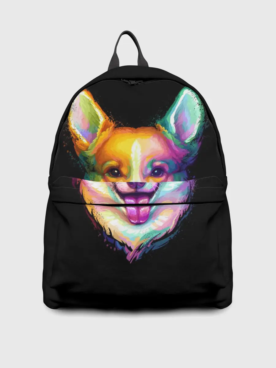 Рюкзак джинсовый / Корги