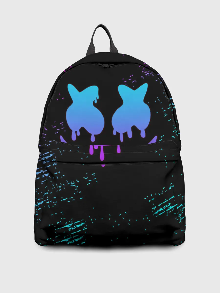 Рюкзак джинсовый / Marshmello