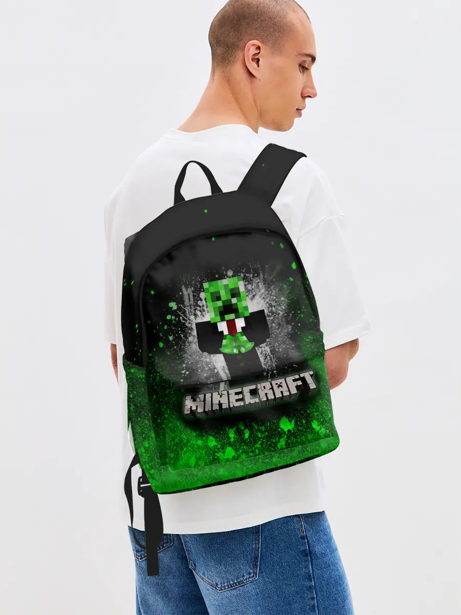 Рюкзак джинсовый / MINECRAFT