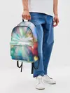 Рюкзак джинсовый / Космическая вспышка