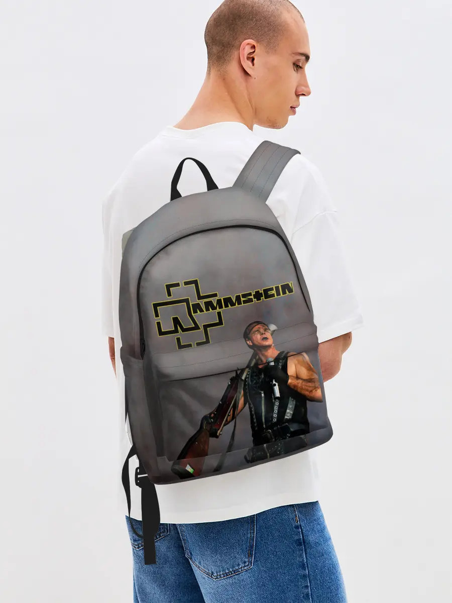 Рюкзак джинсовый / RAMMSTEIN