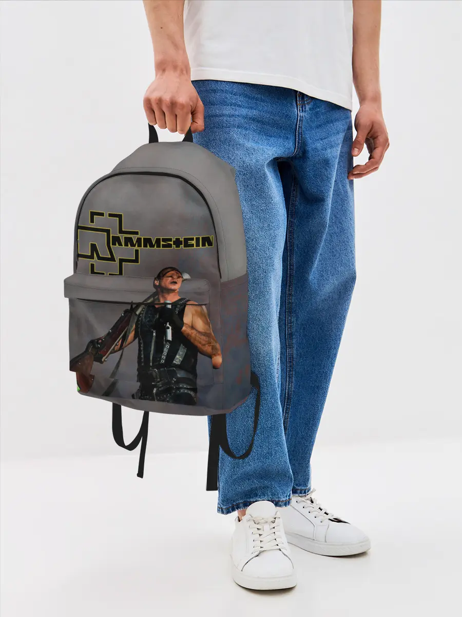 Рюкзак джинсовый / RAMMSTEIN