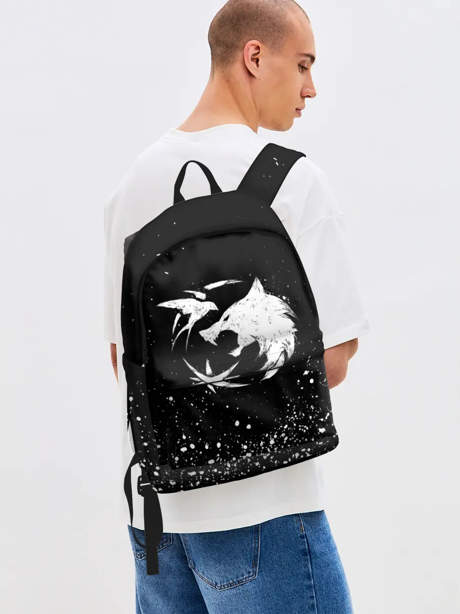 Рюкзак джинсовый / ВЕДЬМАК