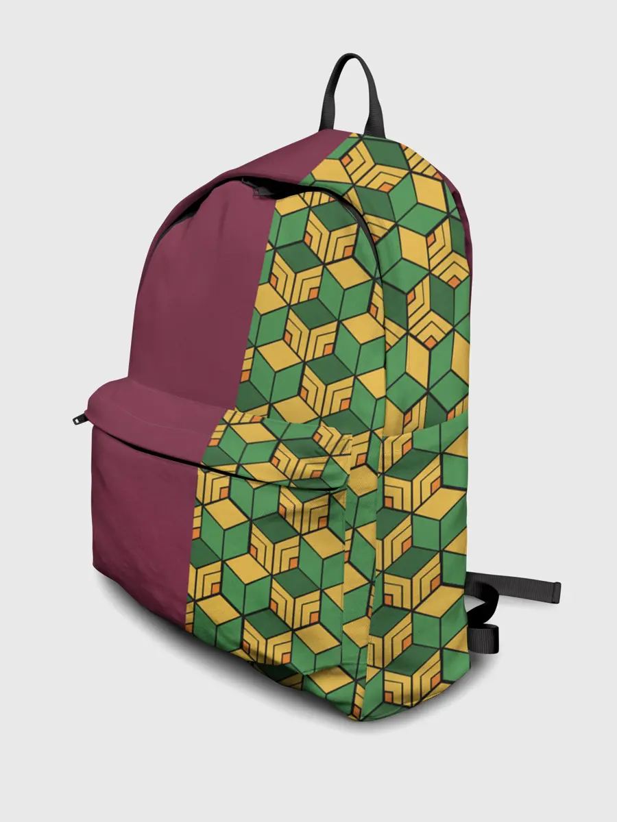 Рюкзак джинсовый / ГИЮ ТОМИОКА / KIMETSU NO YAIBA