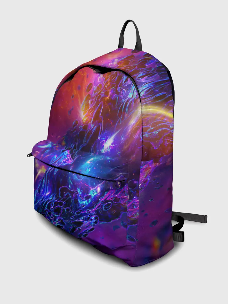 Рюкзак джинсовый / Universe Neon