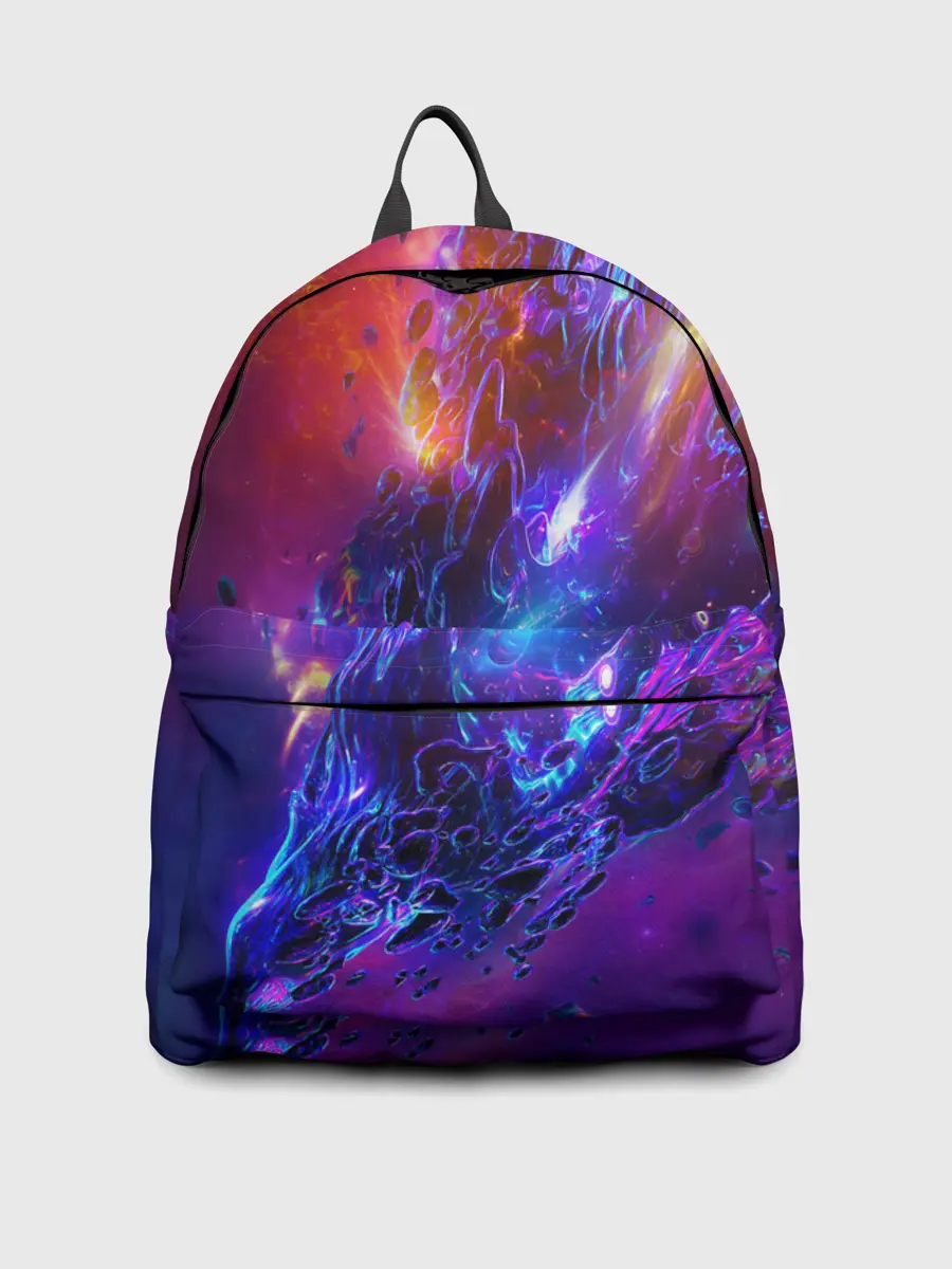 Рюкзак джинсовый / Universe Neon