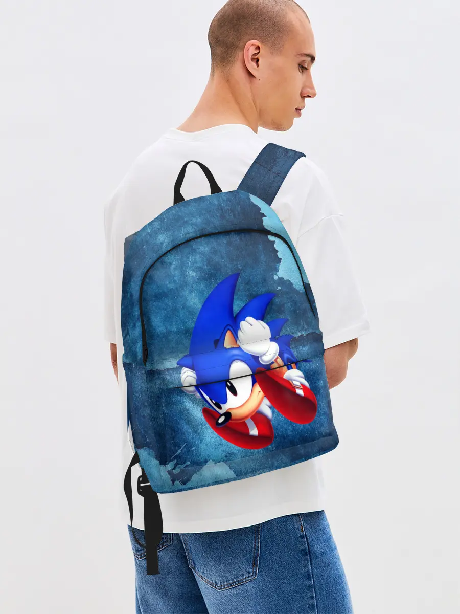 Рюкзак джинсовый / sonic