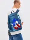 Рюкзак джинсовый / sonic