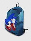 Рюкзак джинсовый / sonic