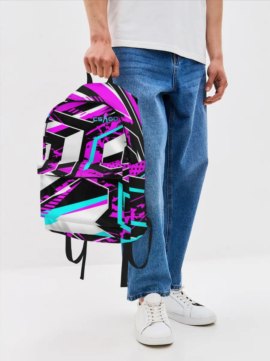 Рюкзак джинсовый / Counter-Strike